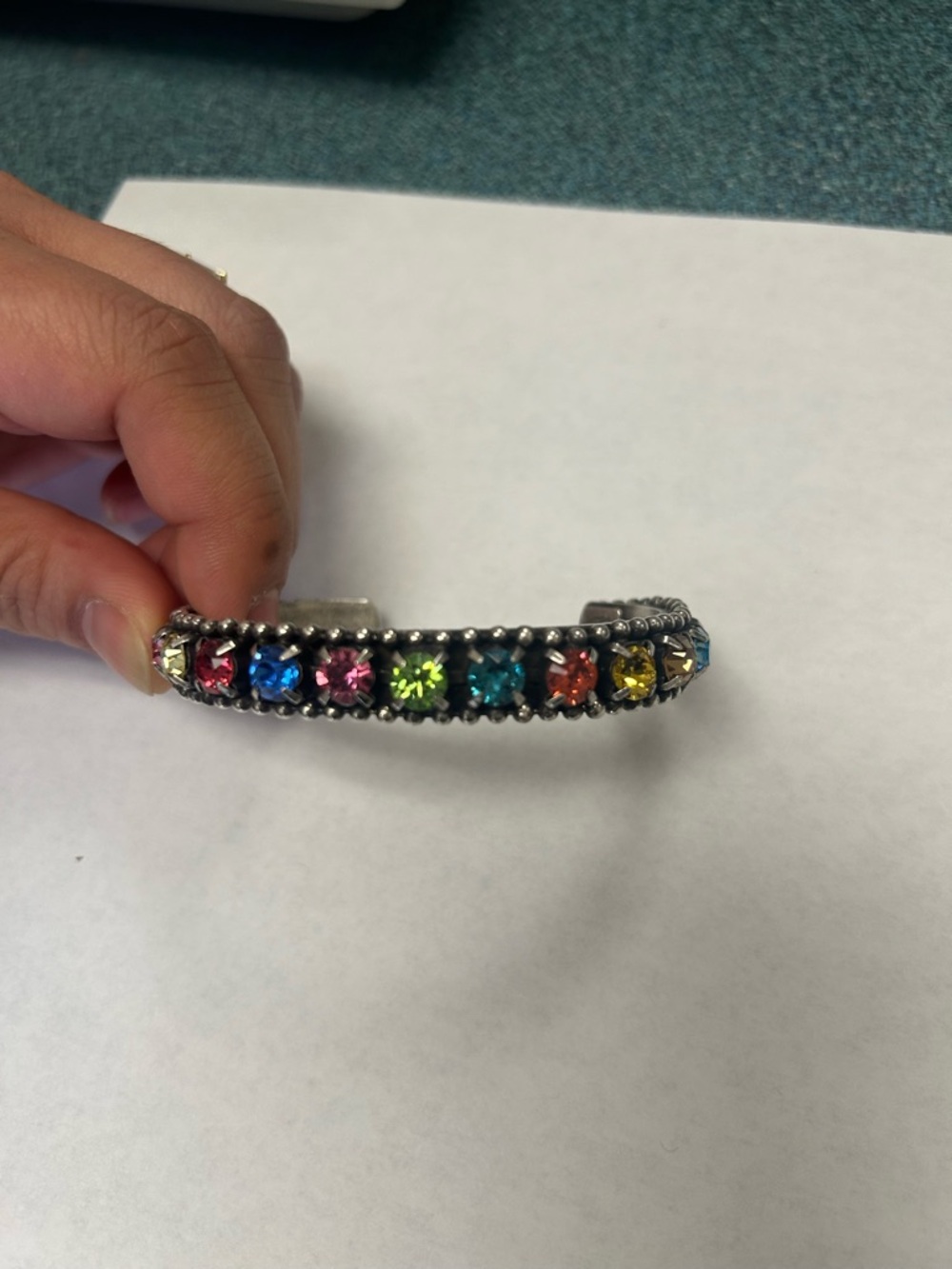 Multicolor Crystal Bracelet-Women Jewelry